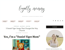 Tablet Screenshot of legallymommy.com